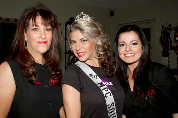 Fran and Jenny with Ms. Texas