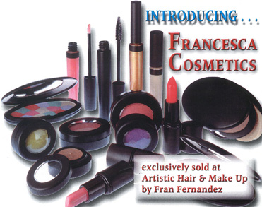 Francesca Cosmetics Banner